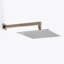 Devon 2-3 Way Shower Set With Tub Spout - Wall Mount - 12" Brass-1388328496