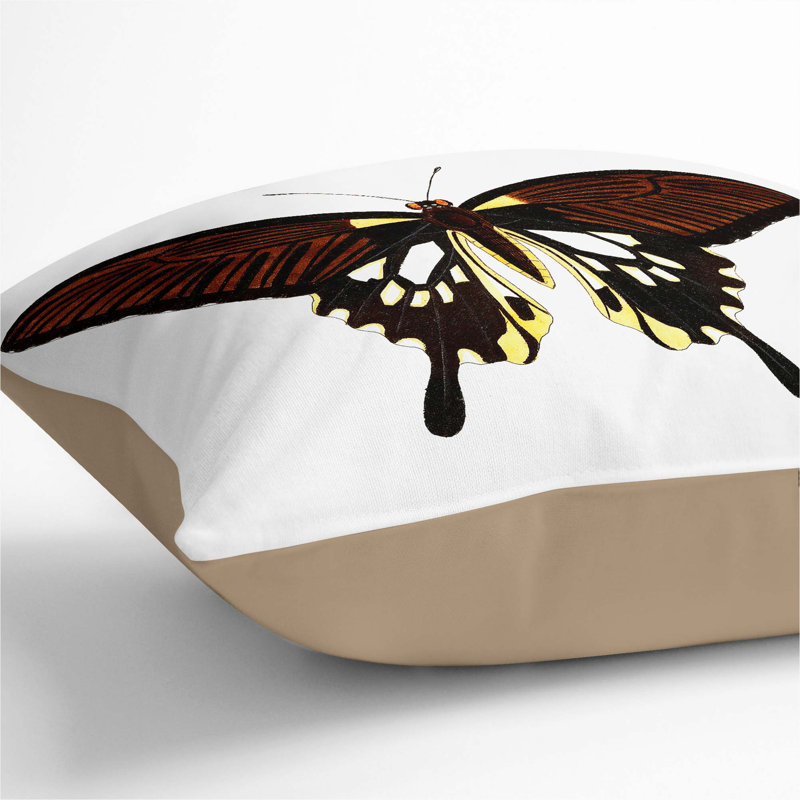 Square Throw Cushion, Stone, 55 x 55 cm