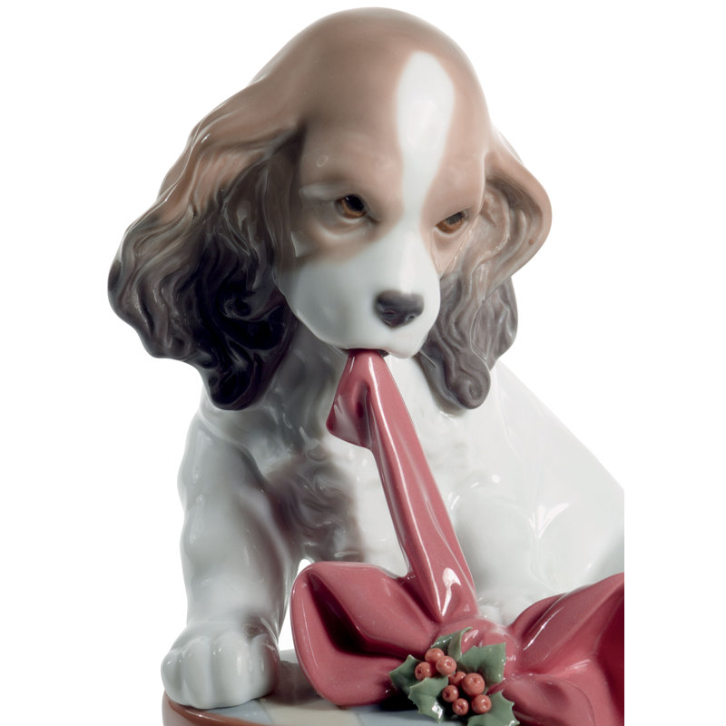 Can't Wait Dog Figurine