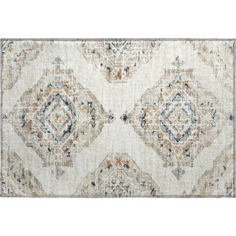 Premium Machine Washable Andreau AMF91 Linen Rug