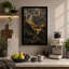 Stone Veins of Gold Modern - Wrapped Canvas-1537089293-1537089295