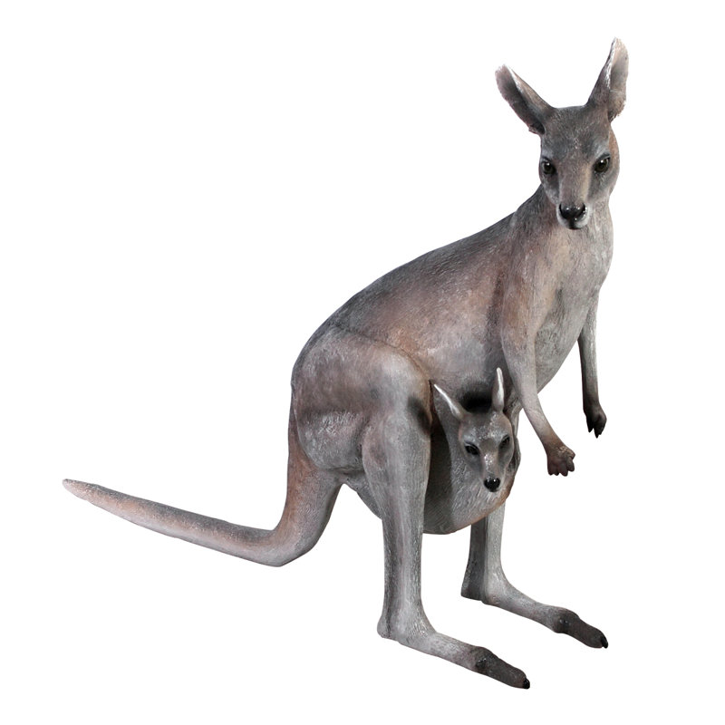 Statue kangaroo australienne outback