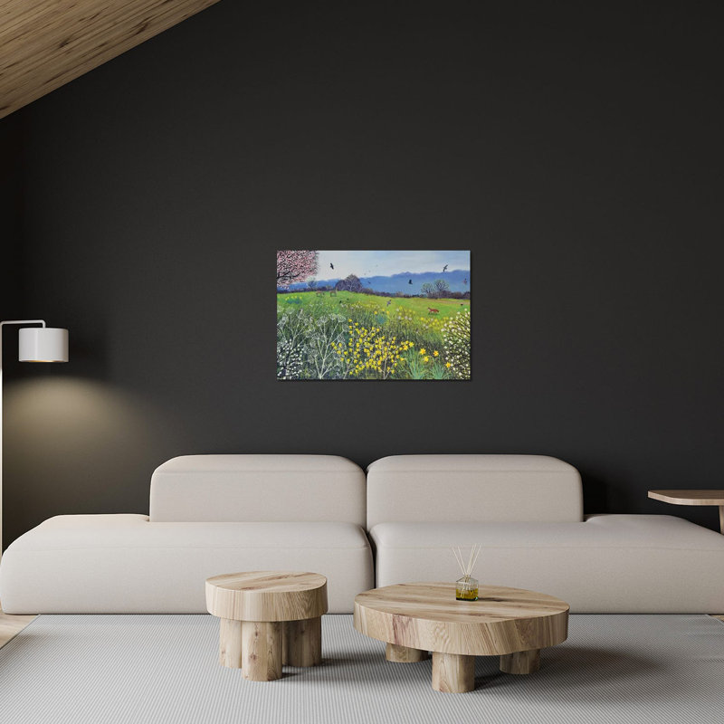 «Spring Hope» par Jo Grundy - impression non encadrée, H 16 po x l 24 po x P 0,25 po
