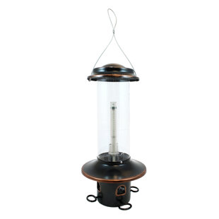Metal Hanging Tube Bird Feeder
