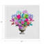 Pistils Large Bouquet Hemstitch 22" Linen/Cotton Napkin