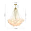 Aniston 3-Light Glass Globe Bubble Chandelier-1425470511-1431771358
