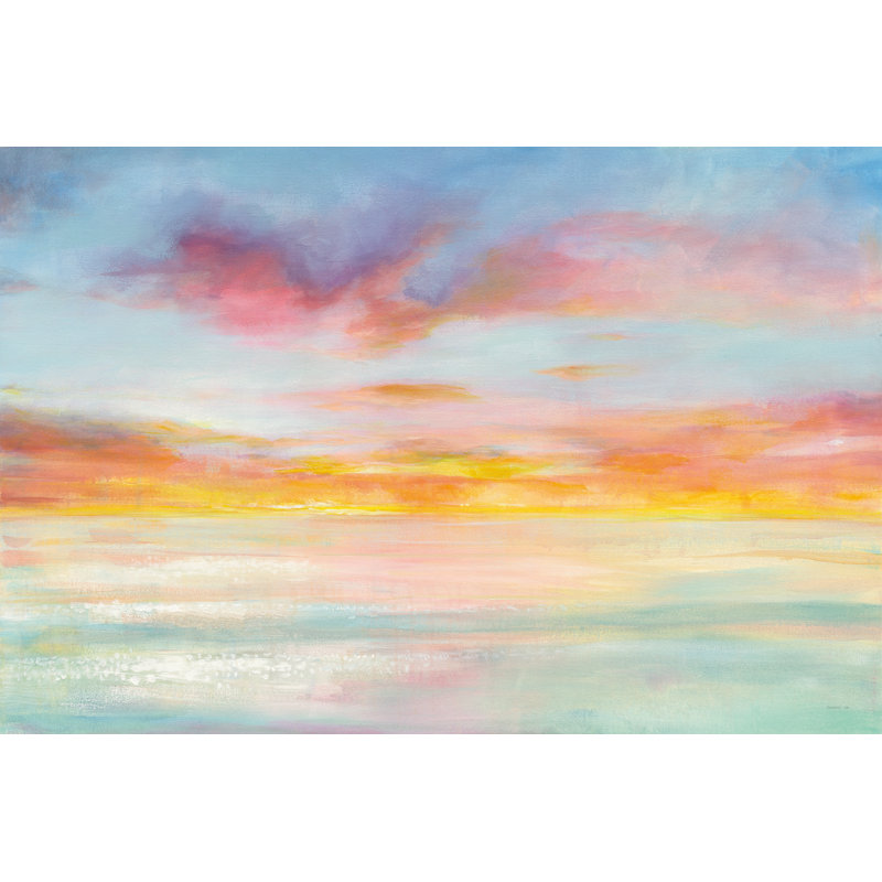 Pastel Sky by Danhui Nai - Wrapped Canvas Art Prints, 61cm H x 91cm W