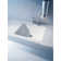 Starck 3 Ceramic Square Undermount Bathroom Sink with Overflow