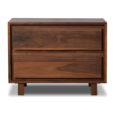 Stafford 2 - Drawer Solid Wood Nightstand