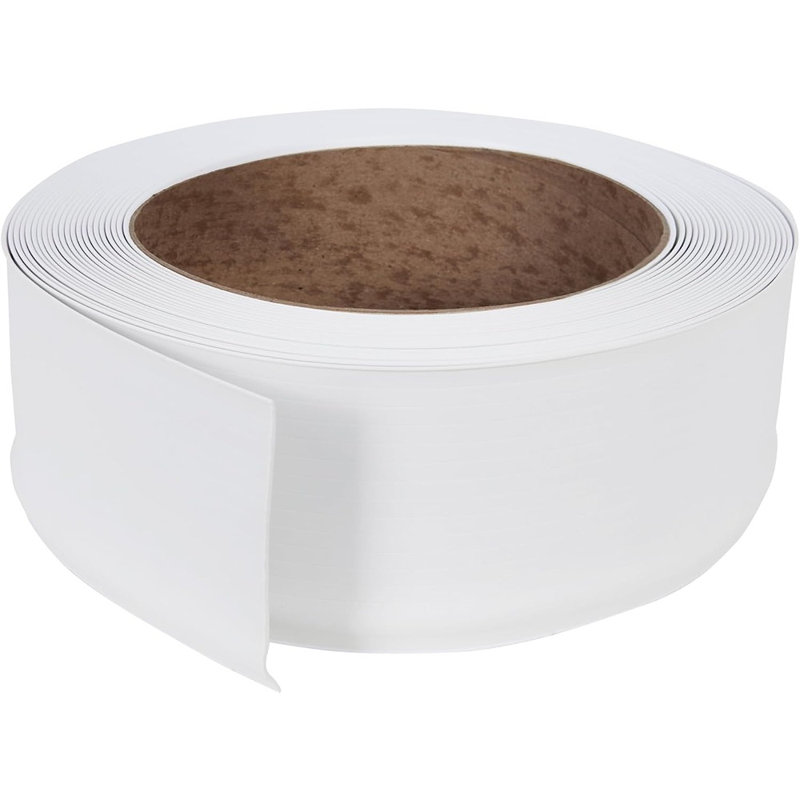Garniture de base murale en vinyle blanc