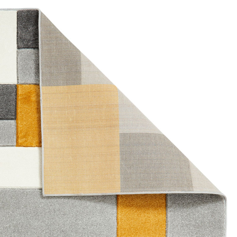 Matrix area rug Machine Woven Rectangle Grey, Rectangle 160 x 220cm