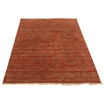 Tapis brun foncé Eternity Gabbeh 5 pi 4 po x 7 pi 11 po