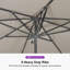 Parasol de table semi-automatique pour l'extérieur-1246306868-1246306871