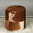  Alīna Leather Handmade Cowhide Living Room Stool with Patchwork Pattern-32235770