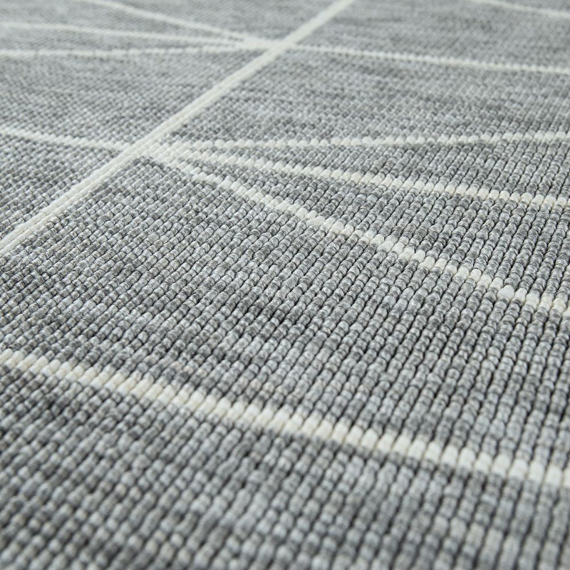 Burgos Rectangle Geometric Indoor / Outdoor Area Rug, Rectangular 120 x 170cm