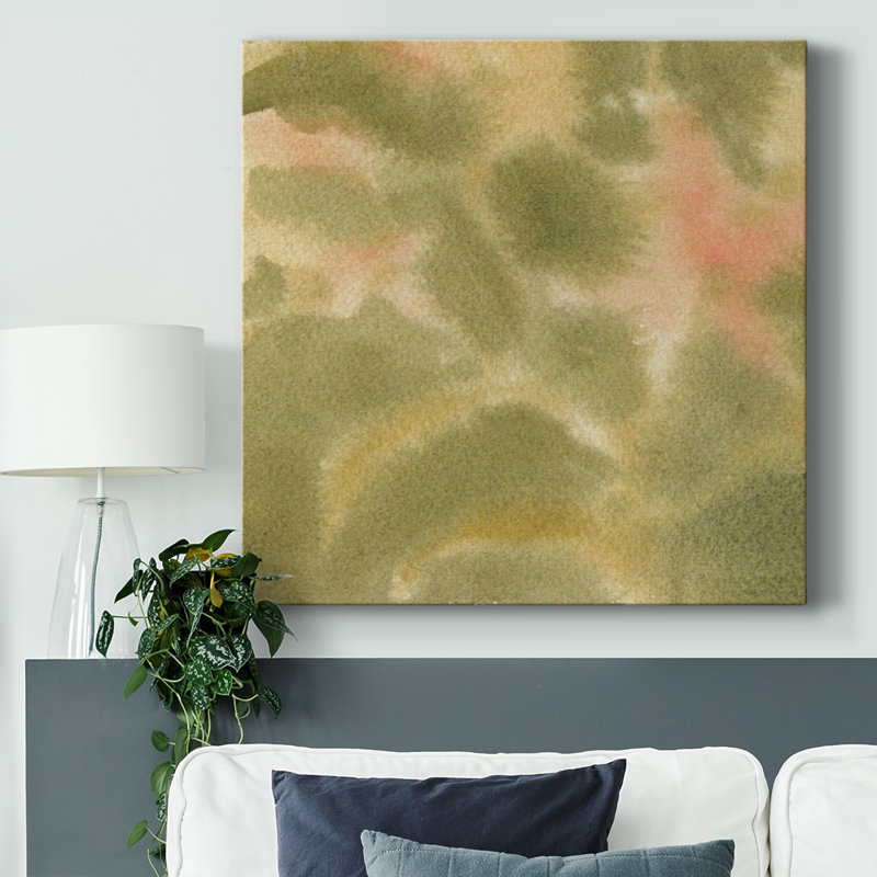 Botanical Aura II-Gallery Wrapped Canvas, 32" H x 32" W x 1.5" D