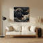«Dogs Puli», art mural en métal noir-774889138