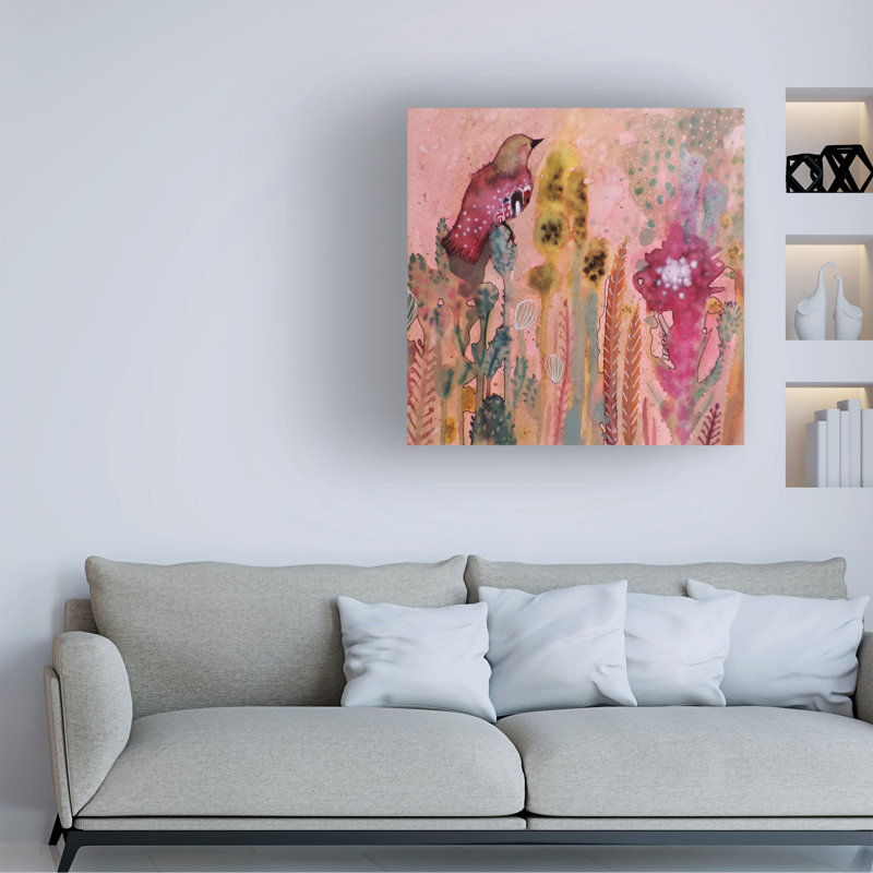 Art sur toile Sylvie Demers, H 24 po x l 24 po x P 2 po