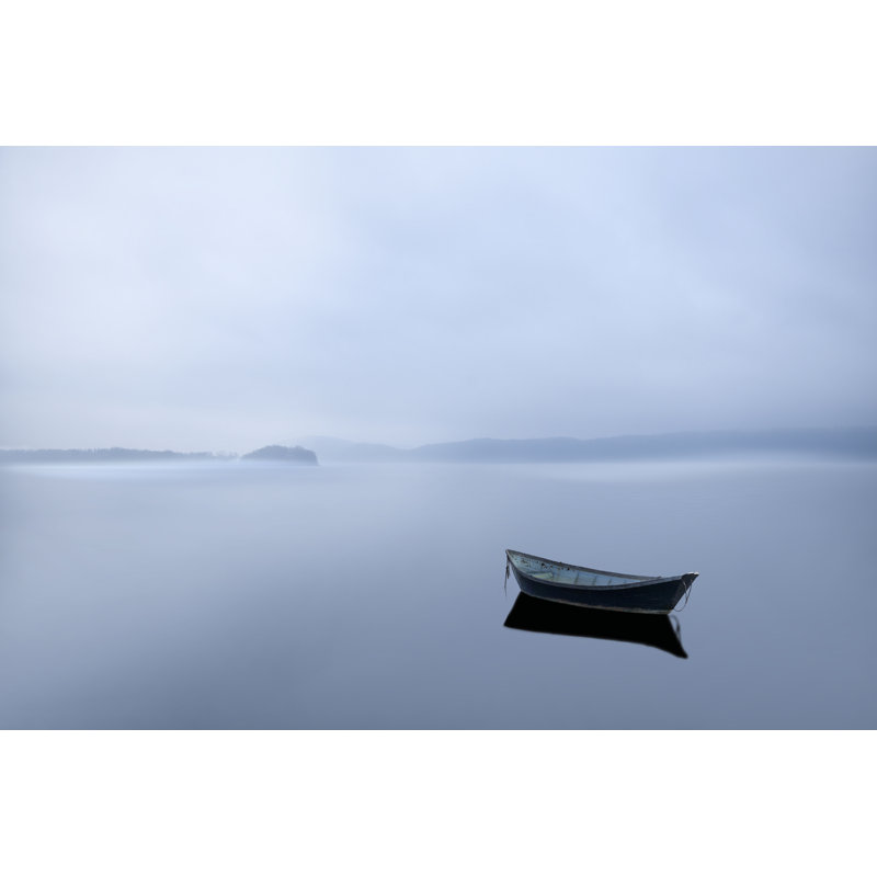 Scene On The Water II by James McLoughlin - Print on Canvas, 51cm H x 76cm W, Wrapped Canvas