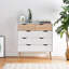 White 5 Drawer Chest of Drawers