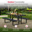 Table de pique-nique d'extérieur standard Leisure Craft-13673048-13673054