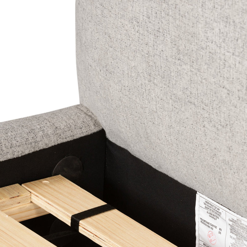 Aidan Upholstered Bed, Queen, Plushtone Linen