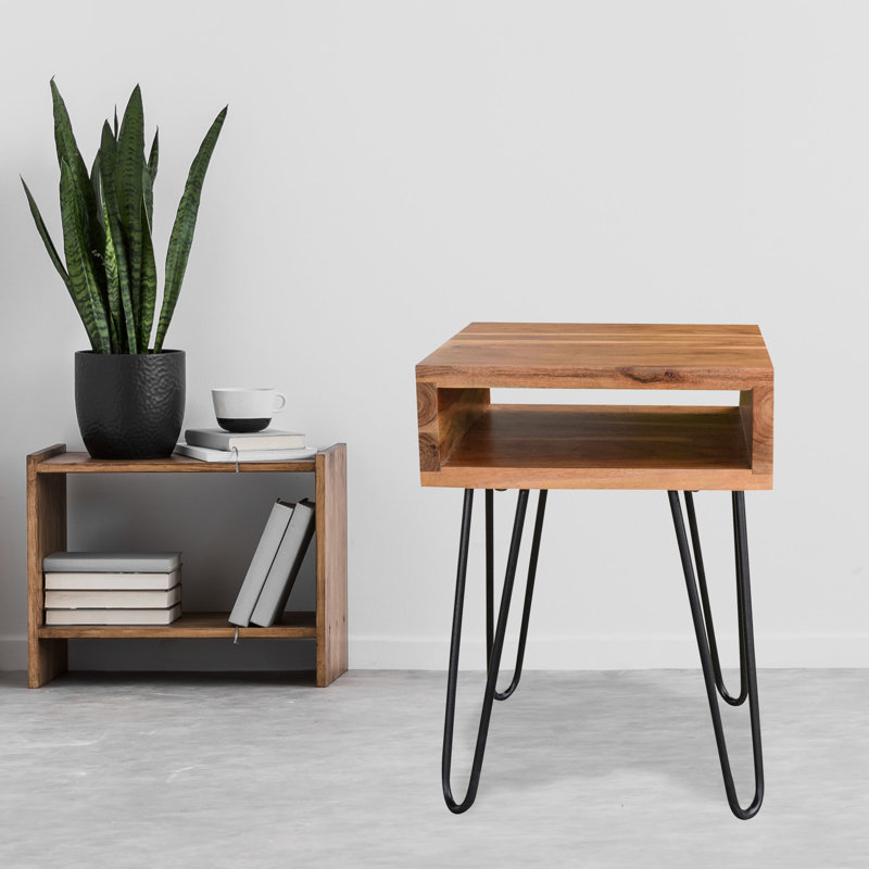 Wrington Solid Wood End Table