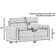 Ayoka 84'' Power Reclining Sofa with Power Adjustable Headrest