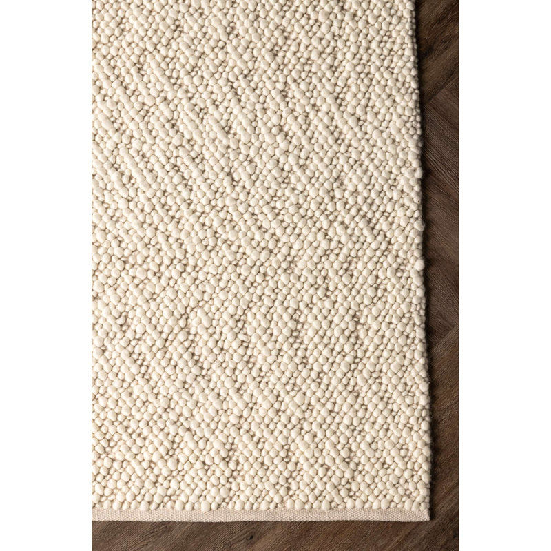 No Pattern And Not Solid Colour Hand Woven 300cm X 200cm Area Rug