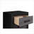 Soluto Urban Farmhouse 2-Drawer Rustic Gray Nightstand