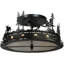 Rustic Lodge 4 - Light Semi Flush Mount