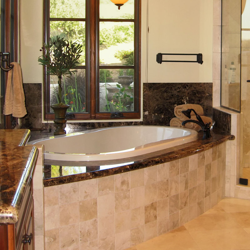 Savannah 66'' L Soaking Bathtub, White, Polished Nickel