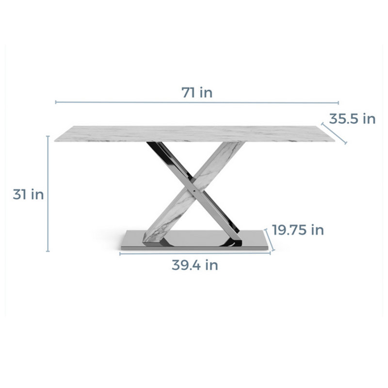 Ensemble de table et 4 chaises GWEN