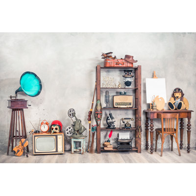 Antique Hobbies by Brat_Pikachu - Wrapped Canvas Print