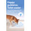 Lit orthopédique en polyester pour animaux