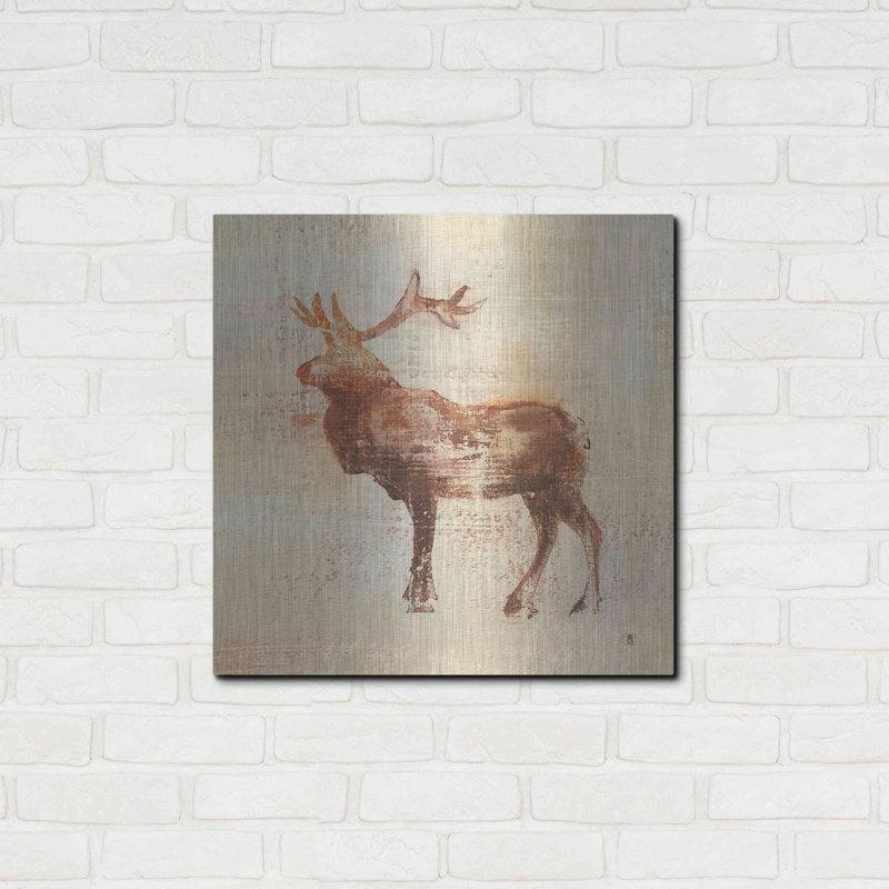 «Elk Study» par Studio Mousseau, H 24 po x l 24 po
