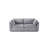 Grey Chenille 2 , Movable Modules, Wood Frame, Simple Assembly Process Modular In With Reconfigurable Features
