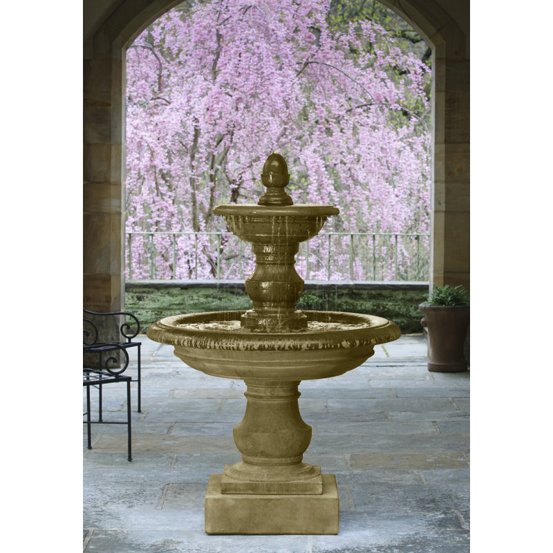 Fontaine en béton San Pietro, Mousse anglaise