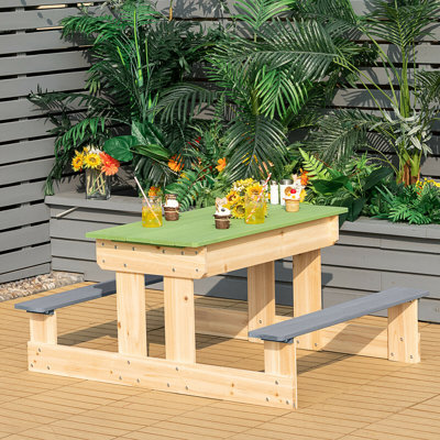Solid Wood Sand & Water Table