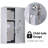 Kleankin Wall Mounted Medicine Cabinet