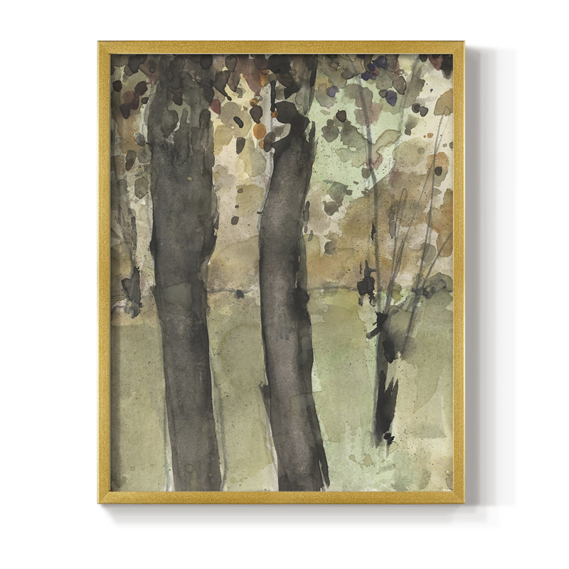 Under the Tree Confetti I, reproduction encadrée - bois massif, H 20 po x l 16 po