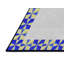 Tapis gris/bleu à motifs-987475246