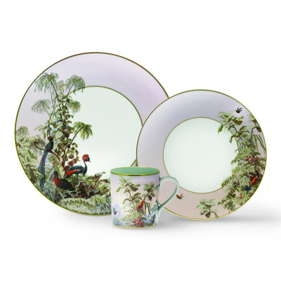 Le Brésil Handmade Porcelain Dinnerware Set