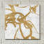  «Goldplay» par Design Fabrikken, art mural acrylique, 12 po x 12 po
