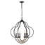 Luminaire suspendu 6 lumières Mckenny