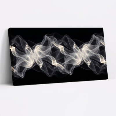 «Smoke Waves», reproduction d'art sur toile, ensemble de 1