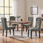 104cm H Tufted Polyester Blend Upholstered Side Chair-854803372