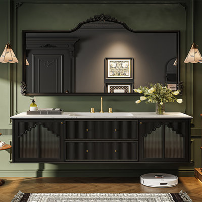 American minimalist style bathroom cabinet
