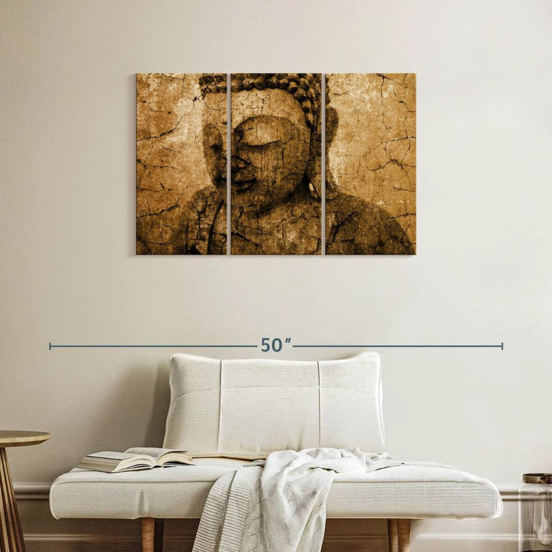 Adella Old Buddha, 24" H x 38" W