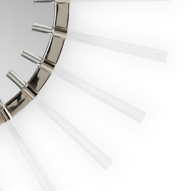 Arden Flat Metal Wall Mirror